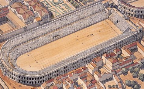 Italy Roma Rome The Stadium Of Domitian Jean Claude Golvin