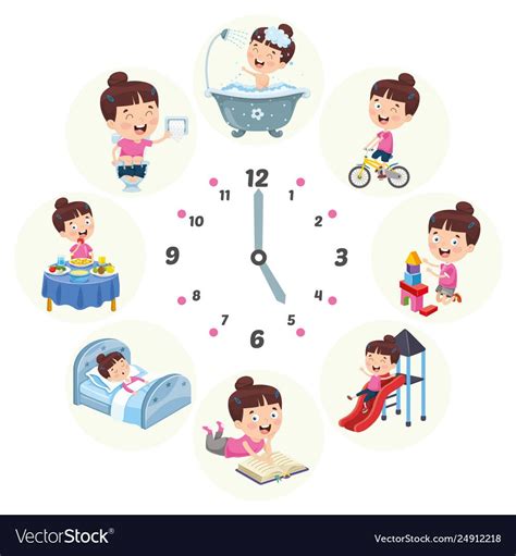 Kids Daily Routine Activities Download A Free Preview Or High Quality