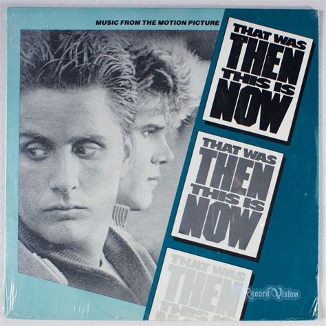 That Was Then This Is Now 1985 Sealed Vinyl Lp Etsy