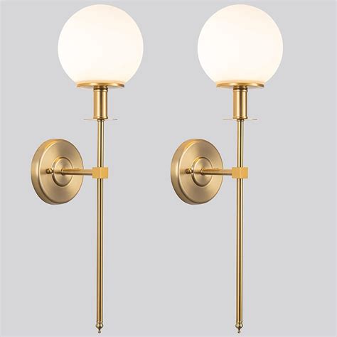 Jengush Battery Operated Remote Control Wall Light Set Of 2，wall Sconce