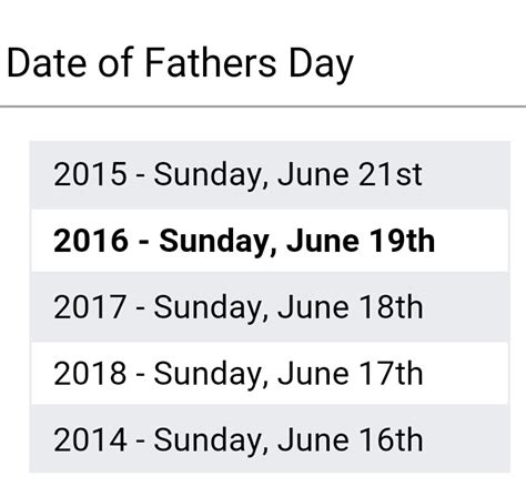 Raksha bandhan date list from the year 2020 to 2030; DATE OF FATHERS DAY. - JBBK :: Education Hub :: Official Site