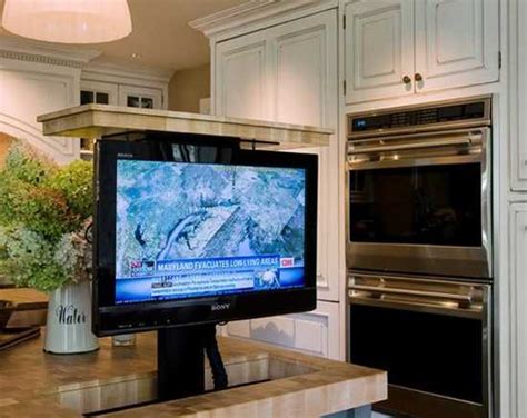 7 Modern Kitchen Design Trends Stylishly Incorporating Tv Sets Into