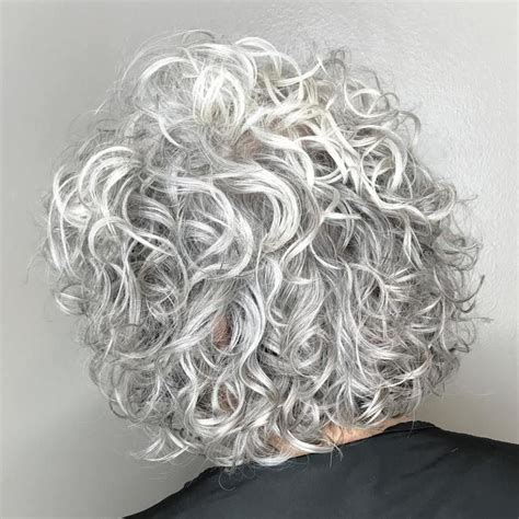 Gorgeous Perms Looks Say Hello To Your Future Curls Short Permed Hair Grey Curly Hair