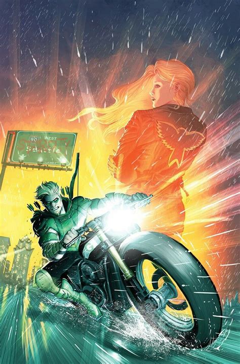 Green Arrow 25 By Otto Schmidt Comic Books Art Comic Art Book Art