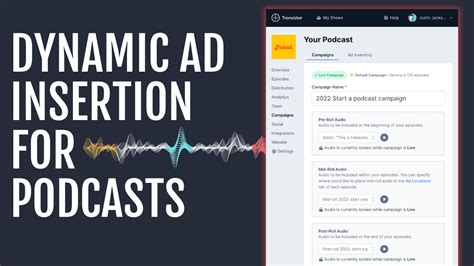 Dynamic Ad Podcast Hosting Platform