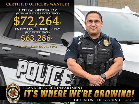 Leander Police On Twitter Now Hiring Certified Officers Lateral