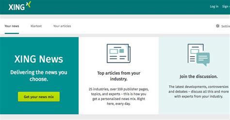 How Xing Is Innovating In Paid For Content News