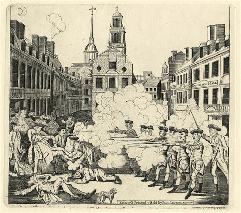 Quality Of Place View Art The Boston Massacre