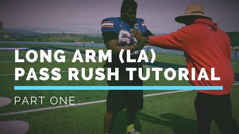 Long Arm Pass Rush Move Tutorial Intro Five Star Linemen Academy