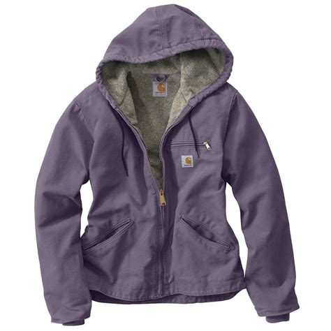 Carhartt Womens Purple Sage Sandstone Sierra Jacket