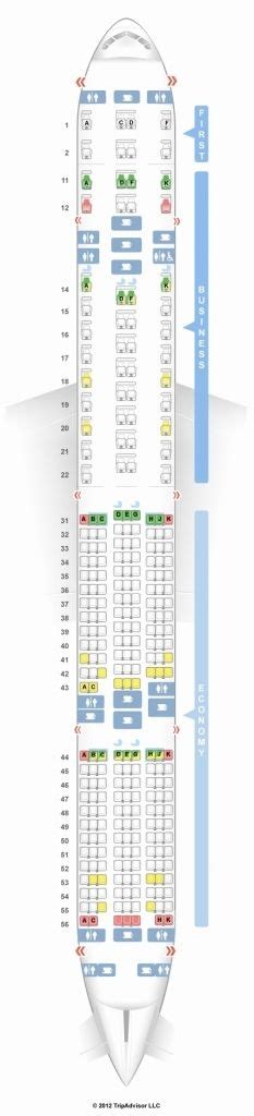 Boeing 777 300er Seating Chart