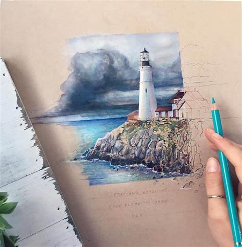 Ways to apply the colored pencil: Hyperrealistic Colored Pencil Drawings Depict The Colors ...
