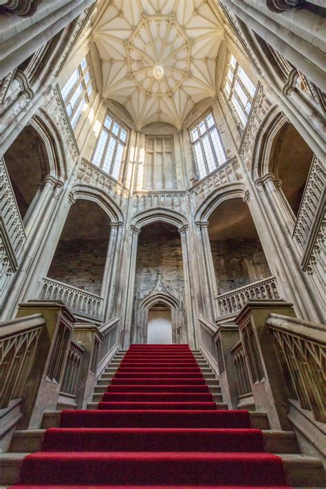 Margam Castle Stairway Explored The Stairs In The Hallwa Flickr