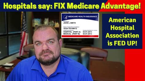 Hospital Association Says Fix Medicare Advantage Youtube