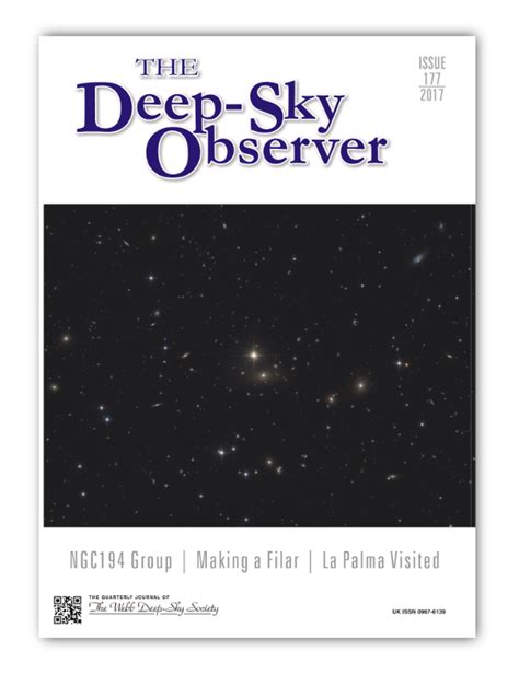 Webb Deep Sky Society The Deep Sky Observer Issue 177