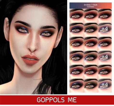 Goppols Me Smokey Eyeshadow Sims 4 Eyeshadow