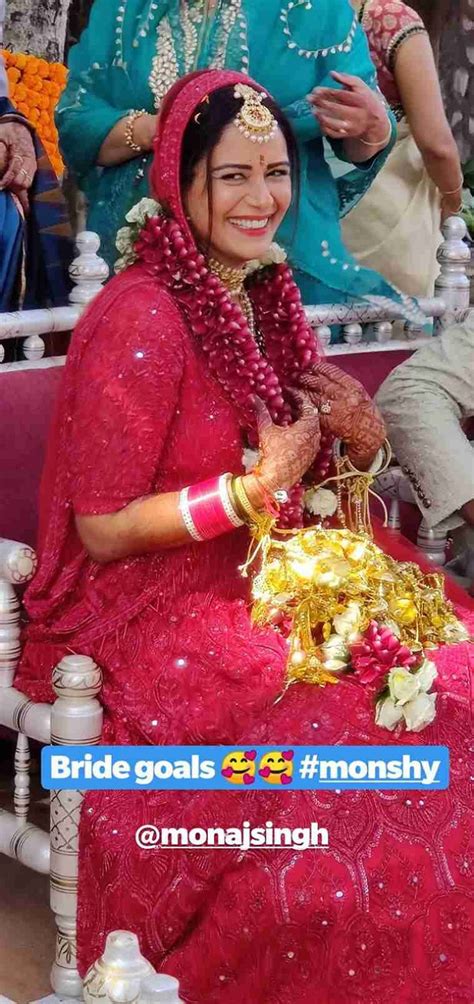 pics मोना सिंह ने 38 की उम्र में बाॅयफ्रेंड संग की शादी प्रियंका से इंस्‍पायर दिखा एक्ट्रेस का