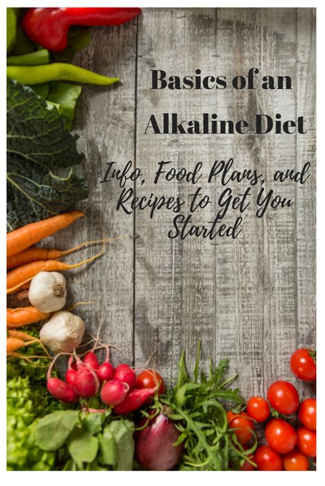 Alkaline Diet For Beginners Info Foods Plan And Recipes To Get You Started Alkaline Diet