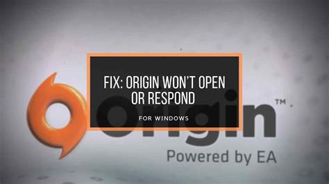 Fix Origin Wont Open Error How To Fix It Easily 2022