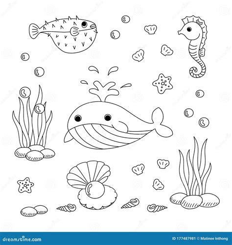 How To Draw A Ocean Animals