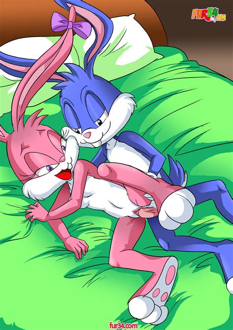 Rule 34 Anthro Babs Bunny Bbmbbf Bed Bedroom Buster Bunny Female