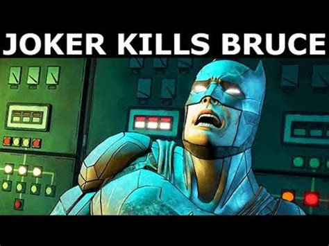Joker Kills Bruce Wayne Vigilante Path BATMAN Season The Enemy Within Episode Same