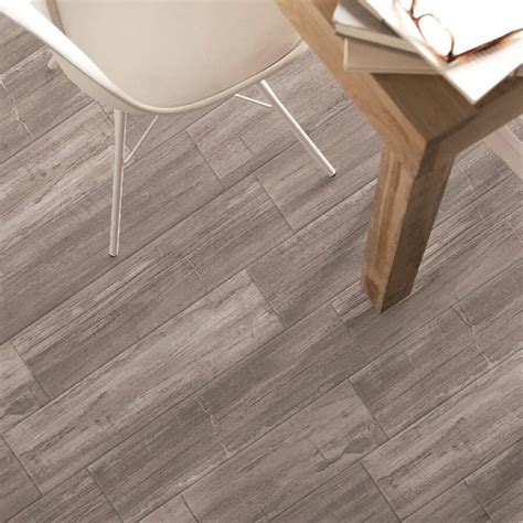 Wood Effect Ceramic Floor Tiles With A Beautiful Aged Grey Look