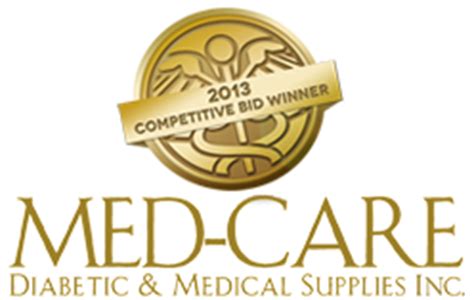 We have medical equipment to fit any budget. MED-CARE Wins Three-Year Nationwide Medicare Contract to Provide Mail Order Diabetic Testing ...