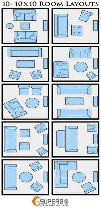 Furniture Layout For 10x10 Living Room Thegouchereye