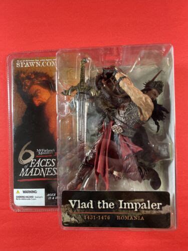 vlad the impaler action figure mcfarlane s monsters iii 6 faces of madness 2004 787926402230 ebay