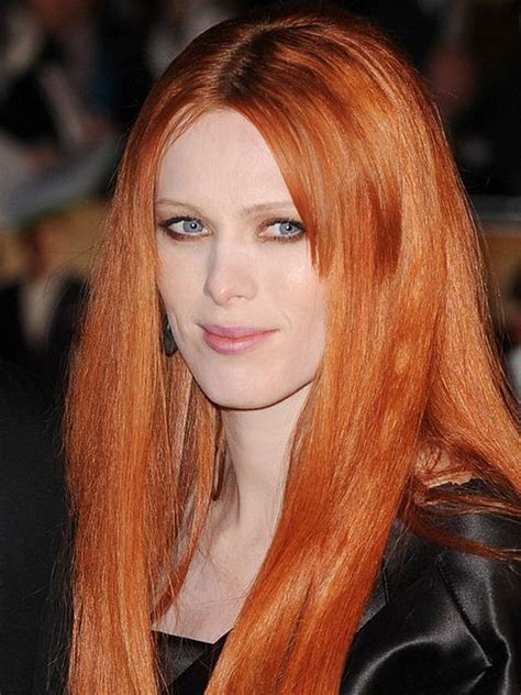 Karen Elson Gingerhairinspiration Beautiful Redhead Most Beautiful