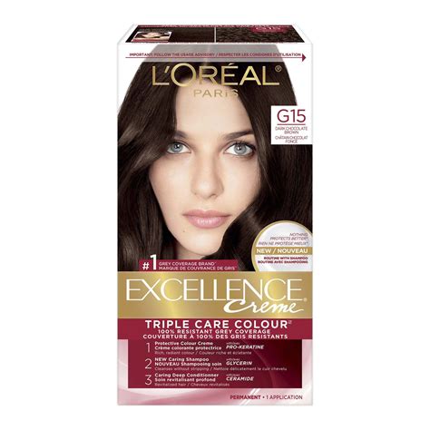 Buy L Oreal Paris Excellence Creme Permanent Triple Care Hair Color 4ar Dark Chocolate Brown