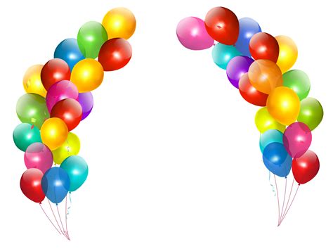 Colorful Balloons Decor Transparent Png Clipart Воздушные шары С