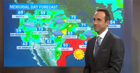 Weather Updates For This Weekend Cbs News
