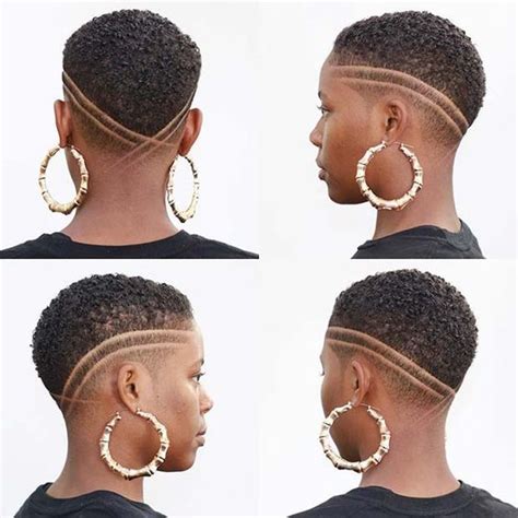 45 Edgy Fade Hair Cuts For Black Women 2021 Coils And Glory
