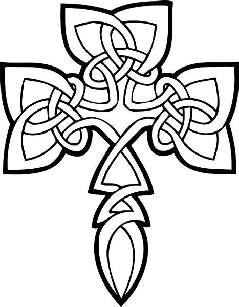 Free Printable Celtic Cross Coloring Pages Jos Gandos Coloring