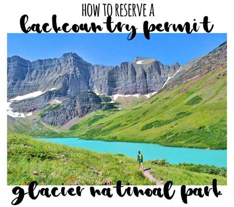 How To Reserve A Backcountry Permit In Glacier National Park