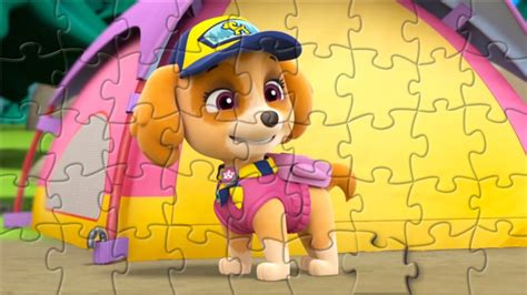 Nickelodeon Paw Patrol Puzzle Puppy Skye Jigsaw Puzzle With Song