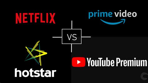 Netflix Vs Amazon Prime Video Vs Hotstar Vs Youtube Premium