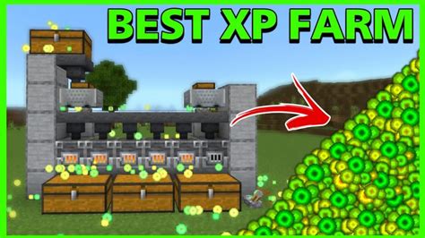 Best Xp Farm 119120 Super Fastest Xp Glitch In Minecraft Bedrock