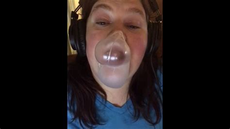 Blowing Gum Bubbles Maybe Not Asmr Youtube