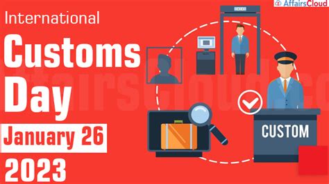 International Customs Day 2023 January 26