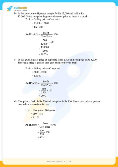 Ncert Solutions Class 7 Maths Chapter 8 Comparing Quantities