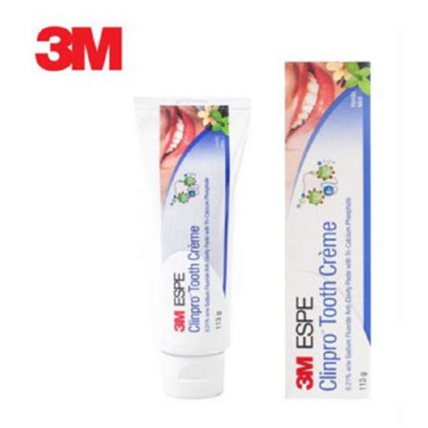 3m Espe Clinpro Tooth Creme Sodium Fluoride Anti Cavity Toothpaste
