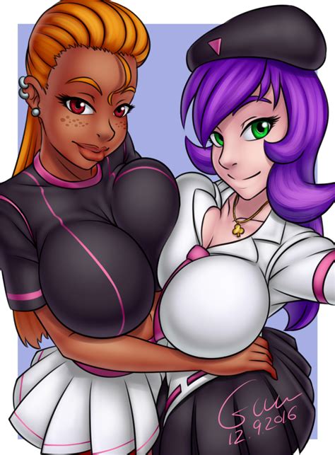 Commission Wendolin And Nahia Selfie By Cesium Hentai Foundry