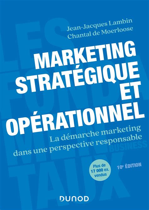 Marketing stratégique et opérationnel La démarche marketing dans une