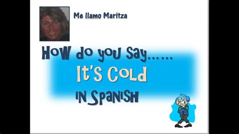 Pikachu (english to spanish translation). How Do You Say 'It's Cold' In Spanish-Frio - YouTube