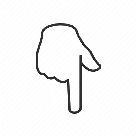 Down Emoji Finger Pointing Down Gesture Hand Hand Gesture