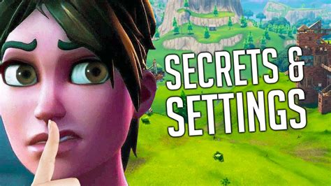 30 Fortnite Battle Royale Secrets And Settings The Game Doesnt Tell You