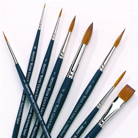 Artists Water Colour Sable Brush Uk